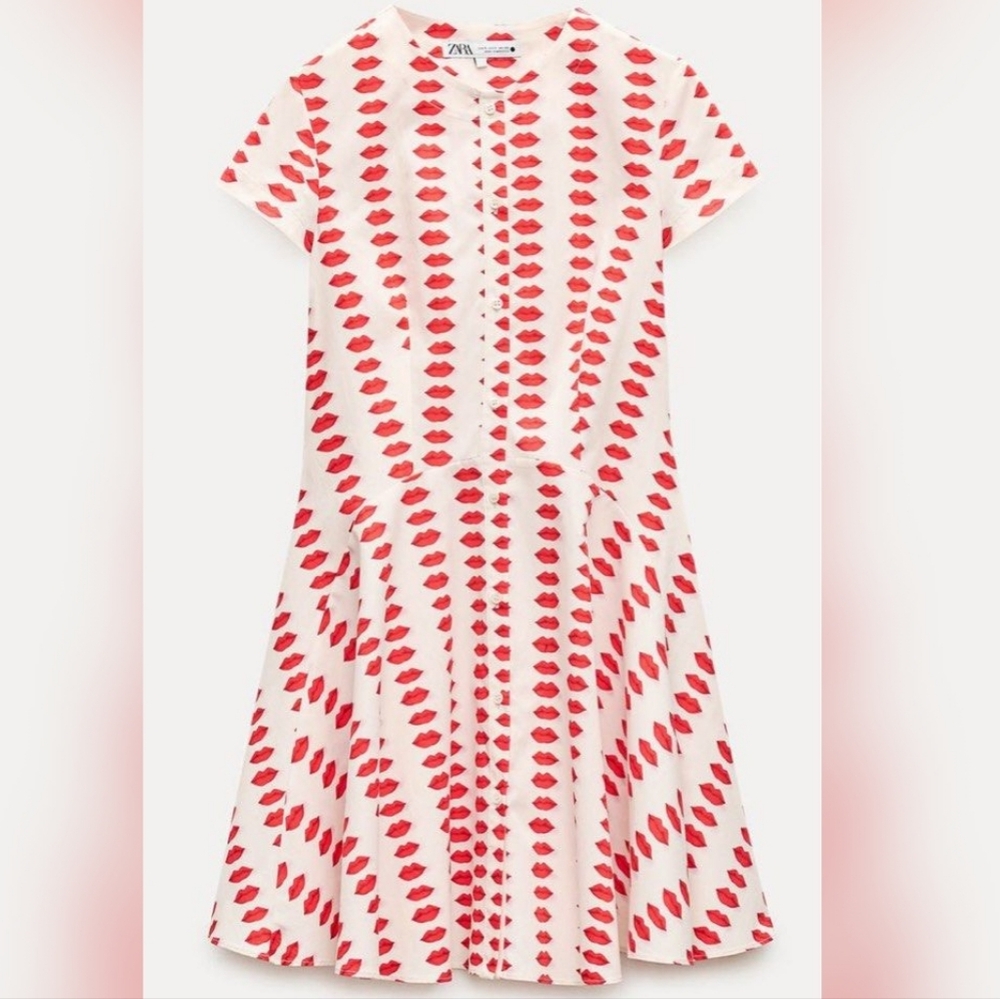 Zara Lips Dress Size XS